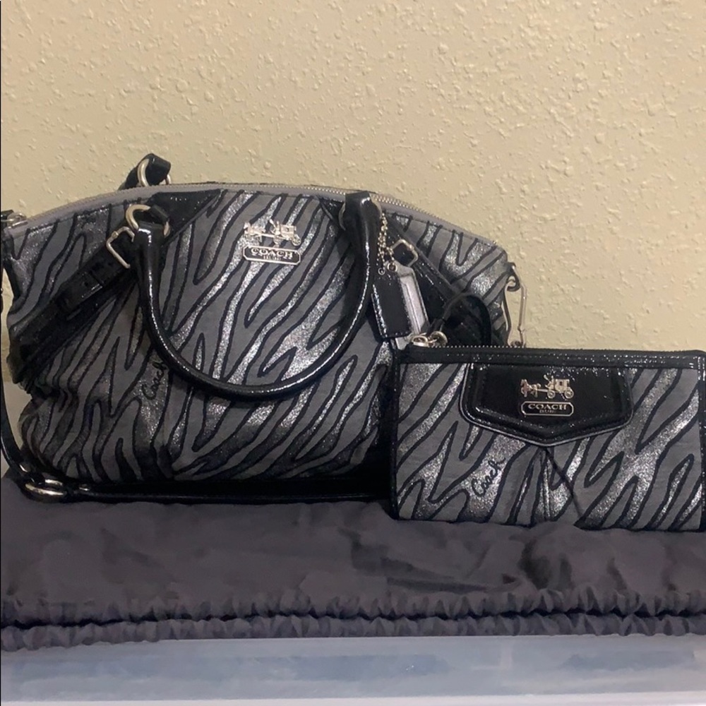 Coach bag and Wristlet